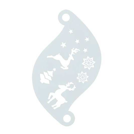 Face Paint Stencil WINTER WONDERLAND