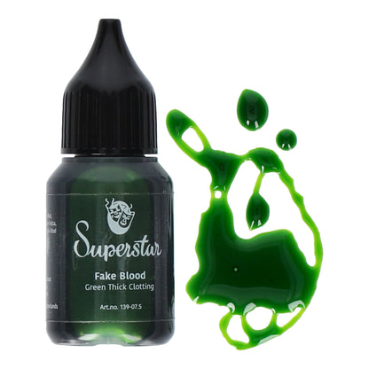 Fake Blood, Green Thick clotting 20 ml.