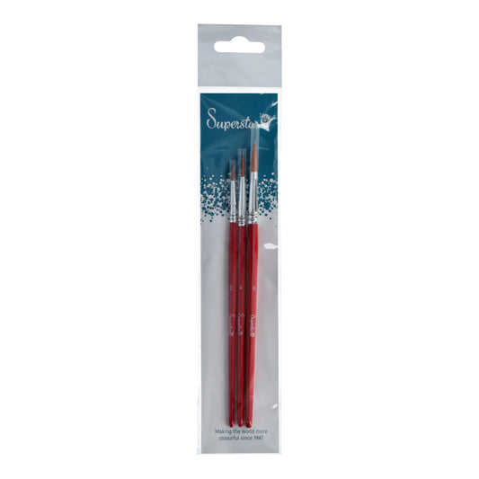 Synthetic Brush SET ROUND (#2,4,6)