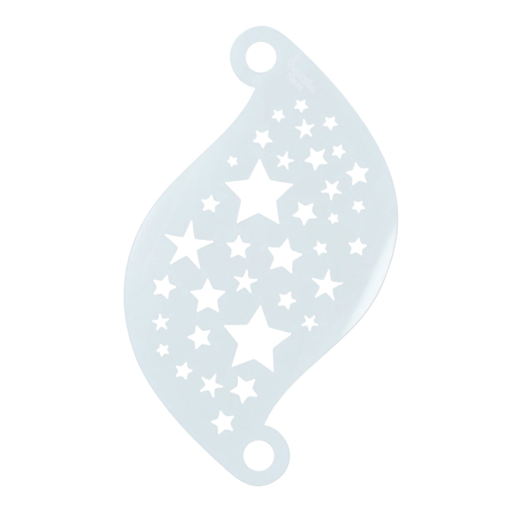 Face Paint Stencil STARS