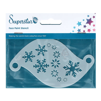 Face Paint Stencil SNOWFLAKES