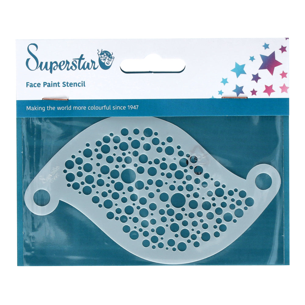 Face Paint Stencil BUBBLE
