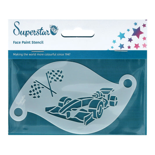 Face Paint Stencil F1 RACE CAR