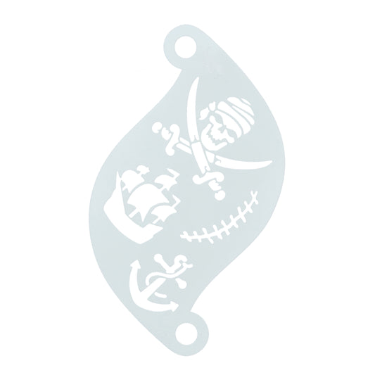 Face Paint Stencil PIRATE
