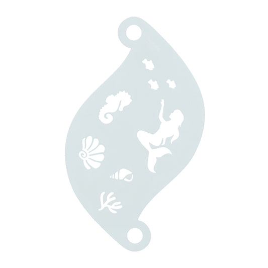 Face Paint Stencil MERMAID