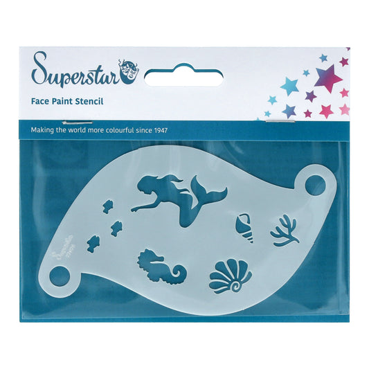 Face Paint Stencil MERMAID