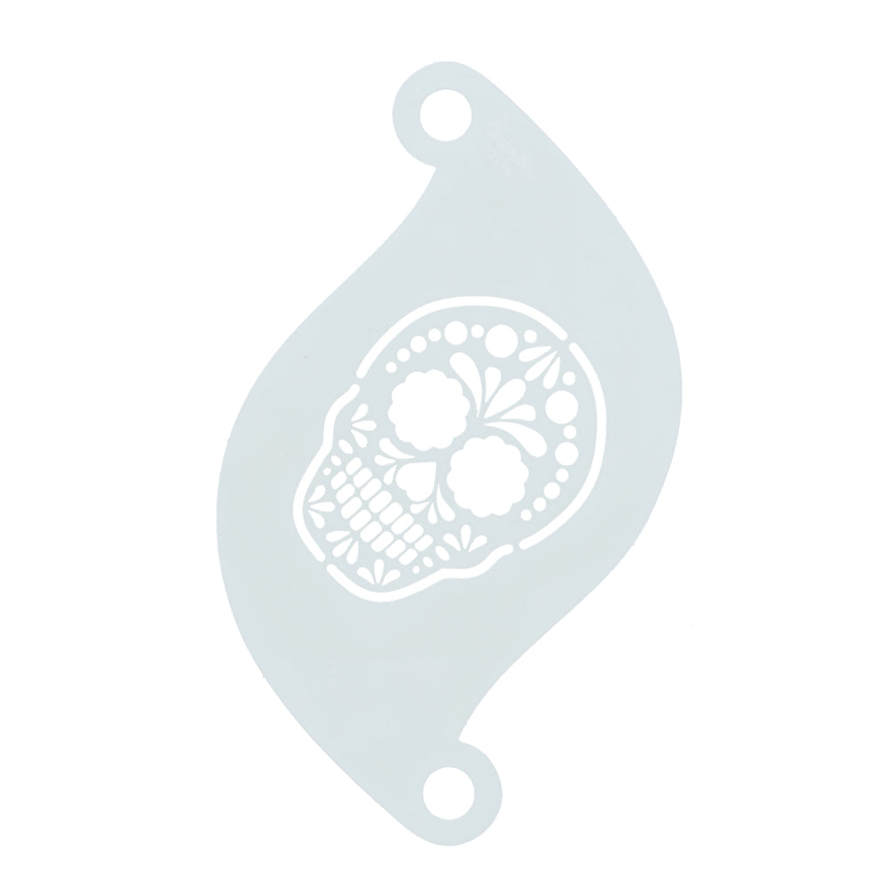 Face Paint Stencil SUGAR SKULL