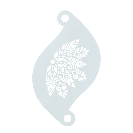Face Paint Stencil ICE CROWN